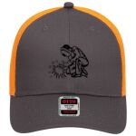 OTTO CAP 6 Panel Low Profile Mesh Back Trucker Hat Thumbnail