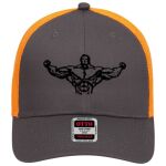 OTTO CAP 6 Panel Low Profile Mesh Back Trucker Hat Thumbnail
