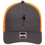 OTTO CAP 6 Panel Low Profile Mesh Back Trucker Hat Thumbnail