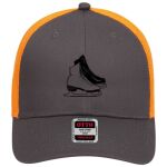 OTTO CAP 6 Panel Low Profile Mesh Back Trucker Hat Thumbnail