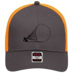 OTTO CAP 6 Panel Low Profile Mesh Back Trucker Hat Thumbnail