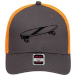 OTTO CAP 6 Panel Low Profile Mesh Back Trucker Hat Thumbnail