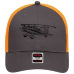 OTTO CAP 6 Panel Low Profile Mesh Back Trucker Hat Thumbnail