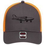 OTTO CAP 6 Panel Low Profile Mesh Back Trucker Hat Thumbnail