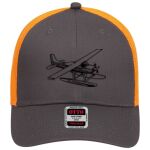 OTTO CAP 6 Panel Low Profile Mesh Back Trucker Hat Thumbnail