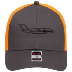 OTTO CAP 6 Panel Low Profile Mesh Back Trucker Hat Thumbnail