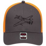 OTTO CAP 6 Panel Low Profile Mesh Back Trucker Hat Thumbnail