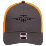 OTTO CAP 6 Panel Low Profile Mesh Back Trucker Hat Thumbnail