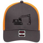 OTTO CAP 6 Panel Low Profile Mesh Back Trucker Hat Thumbnail
