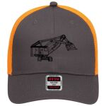 OTTO CAP 6 Panel Low Profile Mesh Back Trucker Hat Thumbnail