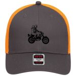 OTTO CAP 6 Panel Low Profile Mesh Back Trucker Hat Thumbnail