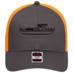 OTTO CAP 6 Panel Low Profile Mesh Back Trucker Hat Thumbnail