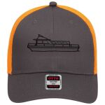 OTTO CAP 6 Panel Low Profile Mesh Back Trucker Hat Thumbnail