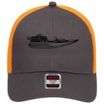 OTTO CAP 6 Panel Low Profile Mesh Back Trucker Hat Thumbnail