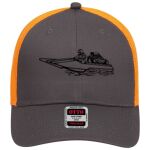 OTTO CAP 6 Panel Low Profile Mesh Back Trucker Hat Thumbnail