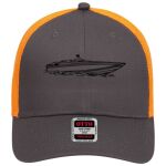 OTTO CAP 6 Panel Low Profile Mesh Back Trucker Hat Thumbnail