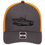 OTTO CAP 6 Panel Low Profile Mesh Back Trucker Hat Thumbnail