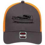 OTTO CAP 6 Panel Low Profile Mesh Back Trucker Hat Thumbnail