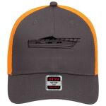 OTTO CAP 6 Panel Low Profile Mesh Back Trucker Hat Thumbnail