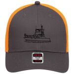 OTTO CAP 6 Panel Low Profile Mesh Back Trucker Hat Thumbnail