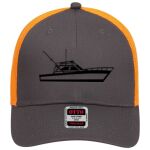 OTTO CAP 6 Panel Low Profile Mesh Back Trucker Hat Thumbnail