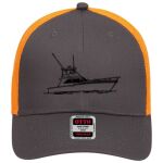 OTTO CAP 6 Panel Low Profile Mesh Back Trucker Hat Thumbnail