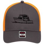 OTTO CAP 6 Panel Low Profile Mesh Back Trucker Hat Thumbnail