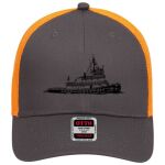OTTO CAP 6 Panel Low Profile Mesh Back Trucker Hat Thumbnail