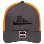 OTTO CAP 6 Panel Low Profile Mesh Back Trucker Hat Thumbnail