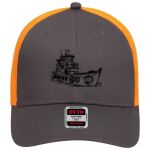 OTTO CAP 6 Panel Low Profile Mesh Back Trucker Hat Thumbnail