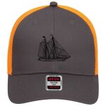 OTTO CAP 6 Panel Low Profile Mesh Back Trucker Hat Thumbnail