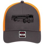 OTTO CAP 6 Panel Low Profile Mesh Back Trucker Hat Thumbnail