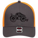 OTTO CAP 6 Panel Low Profile Mesh Back Trucker Hat Thumbnail