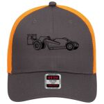 OTTO CAP 6 Panel Low Profile Mesh Back Trucker Hat Thumbnail