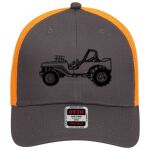 OTTO CAP 6 Panel Low Profile Mesh Back Trucker Hat Thumbnail
