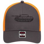 OTTO CAP 6 Panel Low Profile Mesh Back Trucker Hat Thumbnail