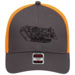 OTTO CAP 6 Panel Low Profile Mesh Back Trucker Hat Thumbnail