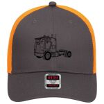 OTTO CAP 6 Panel Low Profile Mesh Back Trucker Hat Thumbnail