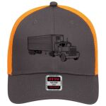 OTTO CAP 6 Panel Low Profile Mesh Back Trucker Hat Thumbnail