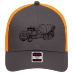 OTTO CAP 6 Panel Low Profile Mesh Back Trucker Hat Thumbnail