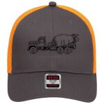 OTTO CAP 6 Panel Low Profile Mesh Back Trucker Hat Thumbnail