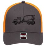 OTTO CAP 6 Panel Low Profile Mesh Back Trucker Hat Thumbnail