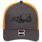 OTTO CAP 6 Panel Low Profile Mesh Back Trucker Hat Thumbnail