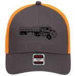 OTTO CAP 6 Panel Low Profile Mesh Back Trucker Hat Thumbnail