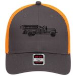 OTTO CAP 6 Panel Low Profile Mesh Back Trucker Hat Thumbnail