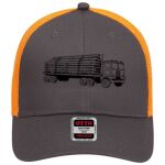 OTTO CAP 6 Panel Low Profile Mesh Back Trucker Hat Thumbnail