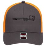 OTTO CAP 6 Panel Low Profile Mesh Back Trucker Hat Thumbnail