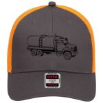 OTTO CAP 6 Panel Low Profile Mesh Back Trucker Hat Thumbnail
