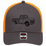 OTTO CAP 6 Panel Low Profile Mesh Back Trucker Hat Thumbnail