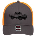 OTTO CAP 6 Panel Low Profile Mesh Back Trucker Hat Thumbnail